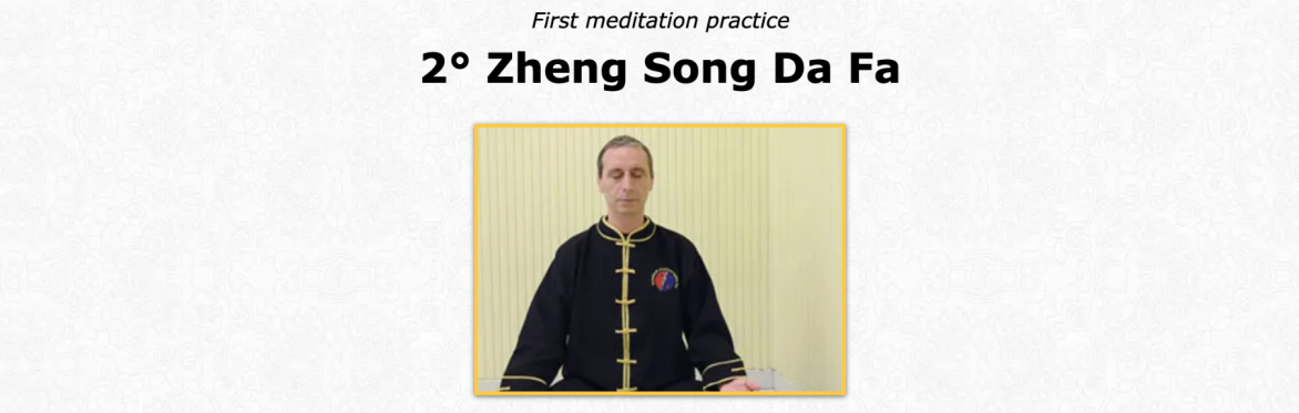 (ONLINE) Nei Qi Gong Seminar 2: "Zheng Song Da Fa" with Jiaoshi Andrea