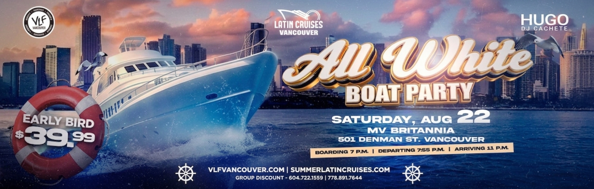 Latin Cruises 9 | All White Party Boat 2026