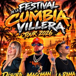FESTIVAL DE LA CUMBIA VILLERA TOUR EUROPA 2026