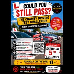 Driving test for charity!