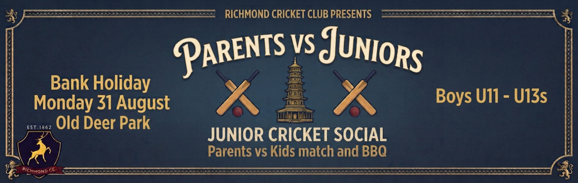 RCC Juniors 2026 Parents vs Juniors Match