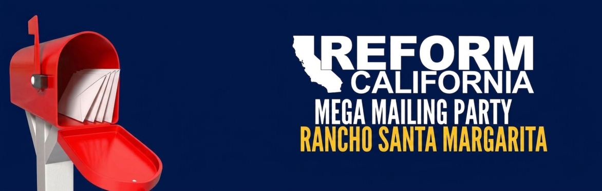 Stuff Voter Guide Mailers in Rancho Santa Margarita!