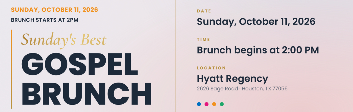Perfect Connection Faith, Hope & Inclusion Gospel Brunch