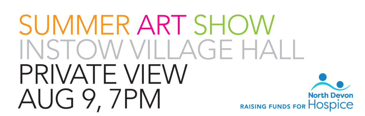 Summer Art Show Private View for North Devon Hospice
