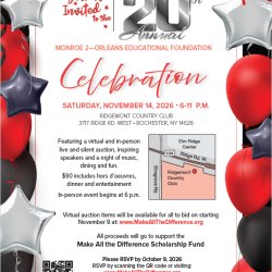 20th Annual Monroe 2-Orleans Educational Foundation Celebration