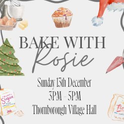 Bake with Rosie - Christmas Cake Decorating Class