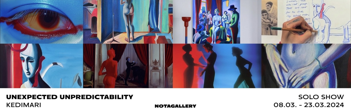 Vernissage Kedimari's solo exhibition "Unexpected Unpredictability"