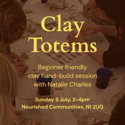Clay Totems: Beginner Friendly Hand-build Ceramic Workshop
