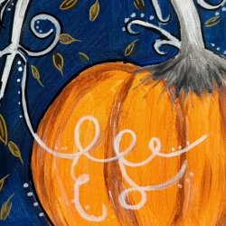 Adult Craft - Pumpkin Paint & Sip