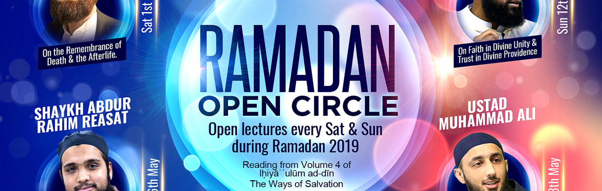 Ramadan open circle - Open lectures every Sat and Sun during Ramadan