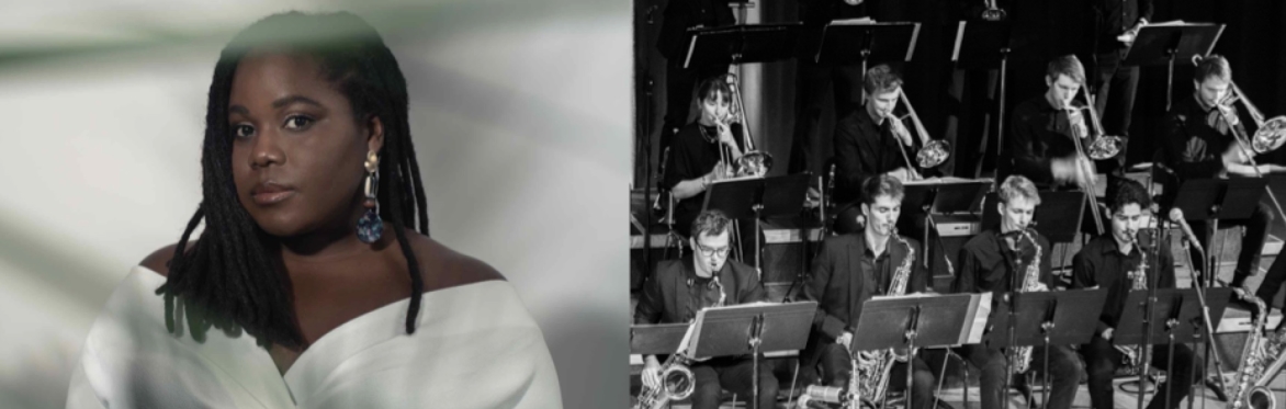 Zara McFarlane with the Cambridge University Jazz Orchestra (CUJO)