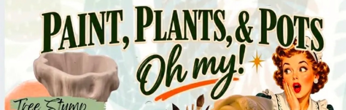 Paint, Plants, & Pots @GoatLab Brewery