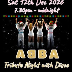 Abba Xmas night - Over 18yrs
