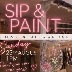 Sip & Paint Wine Glass Afternoon