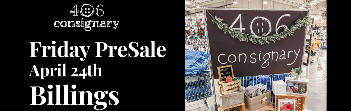 406 Consignary Billings - Spring Kid's PopUp Consignment Boutique