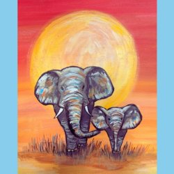 Tusk Tusk - Paint, Sip & Relax Night @  Slepe Hall Hotel in St Ives