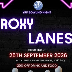 YRP Cymru Wales - Roxy Lanes Social