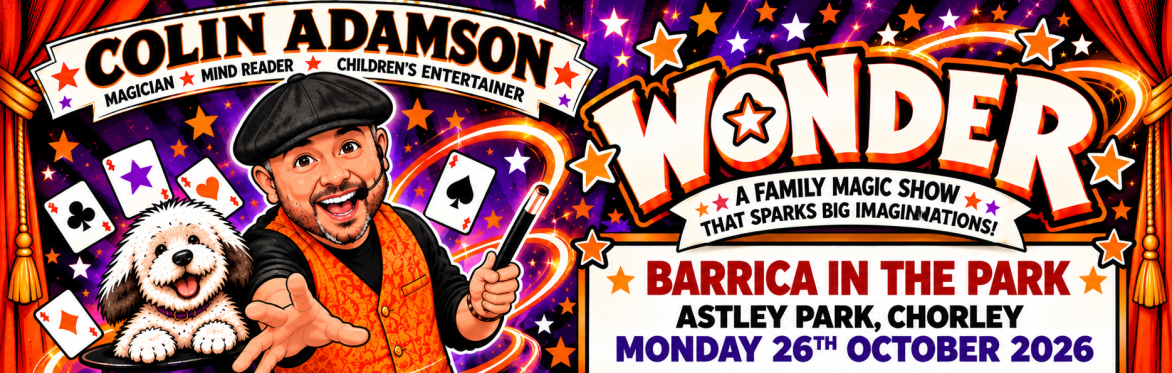 WONDER - Family Magic and Mind Reading Show at Barrica in the Park