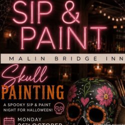 Halloween Sip & Paint Evening