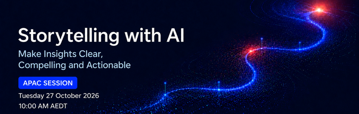 DO NOT USE Storytelling with AI: Make Insights Clear, Compelling and Actionable - APAC