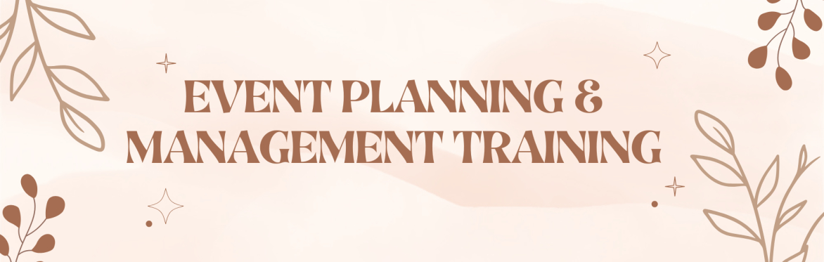 Event Planning and Management Training September 2026