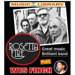Music at the Library - Rosetta Fire