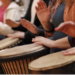 Pre-Shabbat DRUM CIRCLE  + Buffet Dinner 🥁  🥘