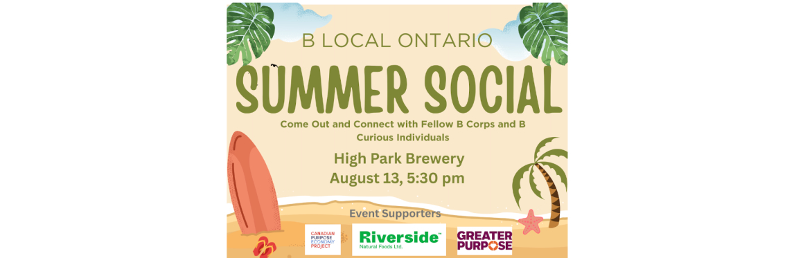 B Local Ontario ~ Summer Social 2026