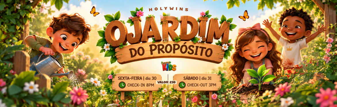 HOLYWINS - O JARDIM DO PROPÓSITO