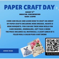 Adult Craft - Paper Craft Day