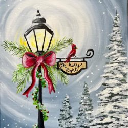 Cardinal Street Light Paint Party