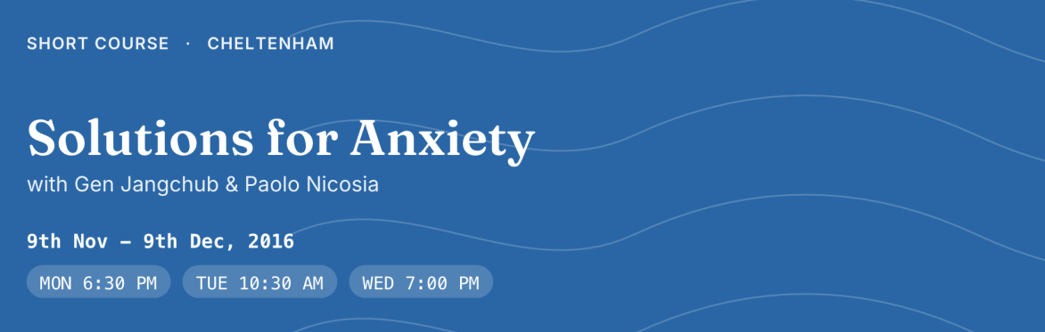 Solutions for Anxiety