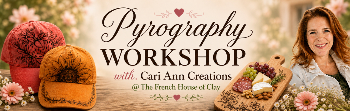 Woodburning & Hat burning with Cari Ann Creations