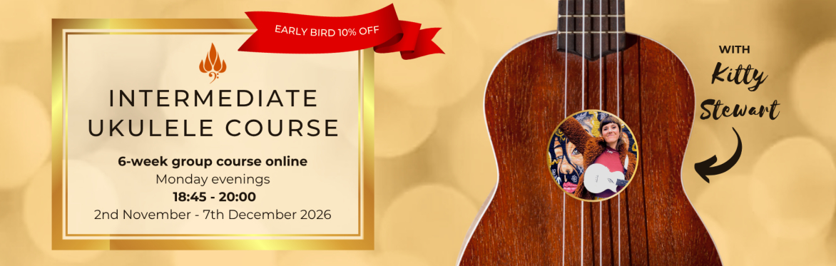 Intermediate Ukulele Course Online - Nov 2026