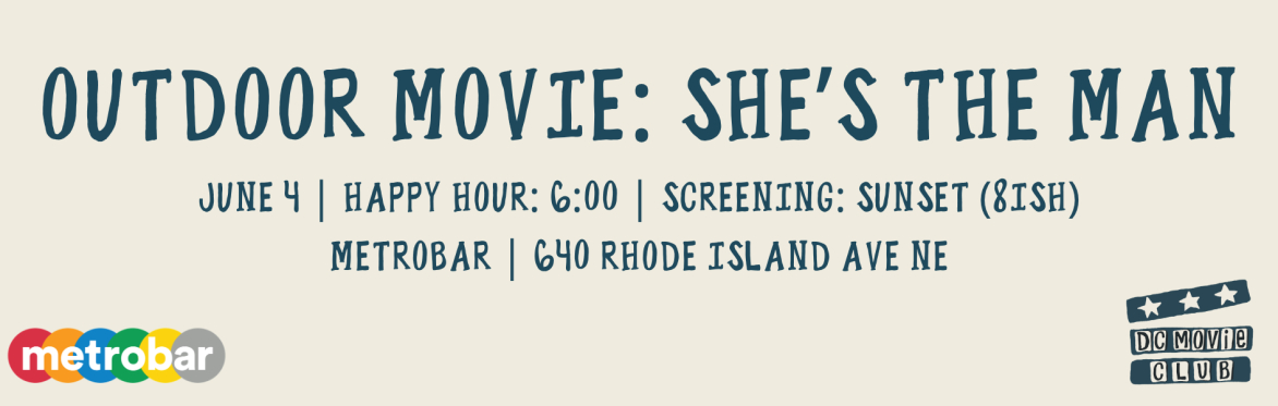 Outdoor Movie: She's the Man!
