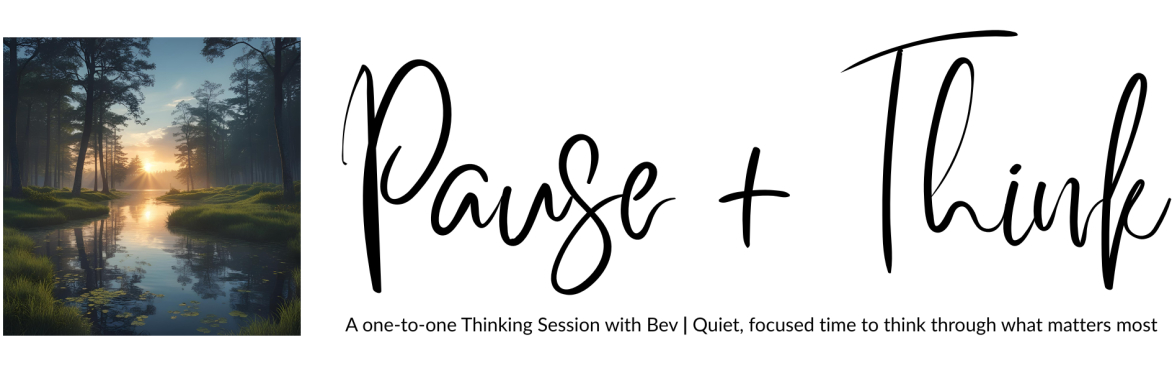 I'm Ready To Pause + Think – Summer School: Pause + Think with Bev – In ...