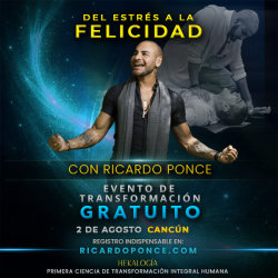 Del Estrés a la Felicidad con Ricardo Ponce (Masivo Gratuito)
