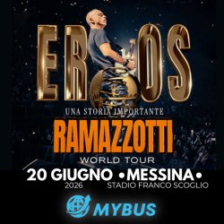 SERVIZIO BUS EROS RAMAZZOTTI 20/06