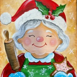 Mrs. Clause Paint Party