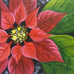 Poinsettia Paint Party