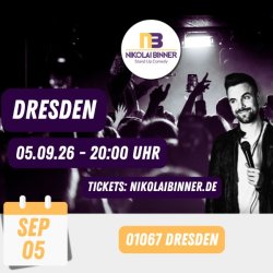 Standup Comedy Nikolai Binner Dresden