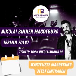 Warteliste Standup Comedy Nikolai Binner Magdeburg