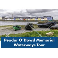 Peadar O’Dowd Memorial Waterways Tour, Every Wednesday at 2.00pm
