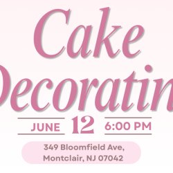 Vintage Cake Decorating Event