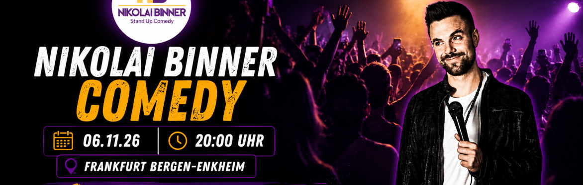 Standup Comedy Nikolai Binner Frankfurt