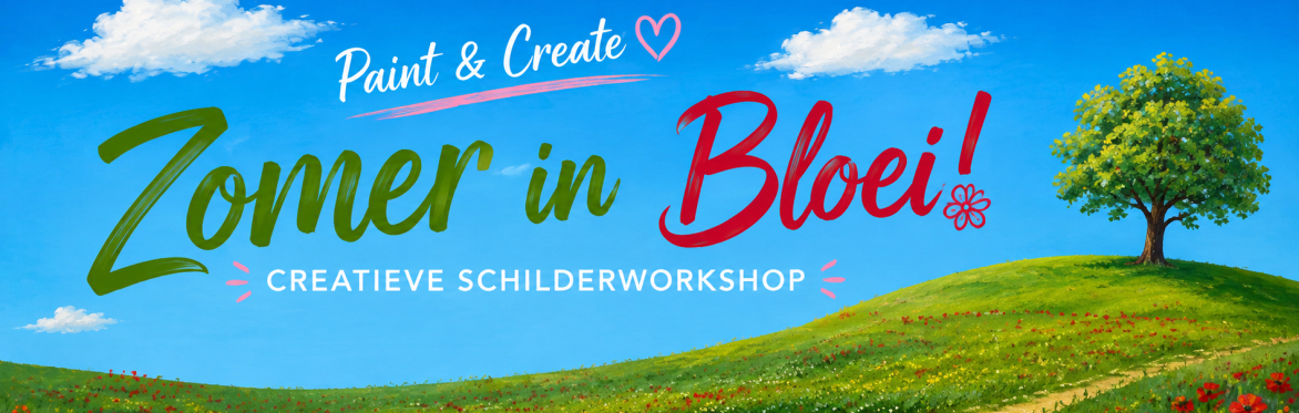 Paint & Create Zomer in Bloei