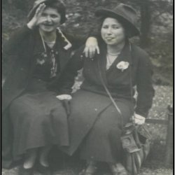 Two women refugees employed as domestic servants to get out of Nazi Germany