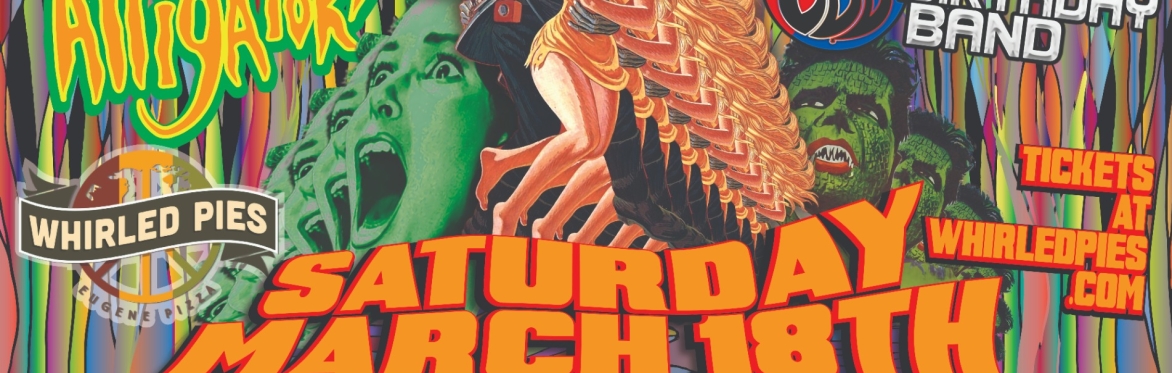 Garcia Birthday Band & The Alligators at Whirled Pies - March 18th 2023