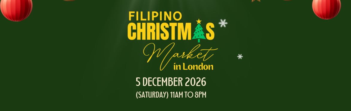 Filipino Christmas Market in London 2026