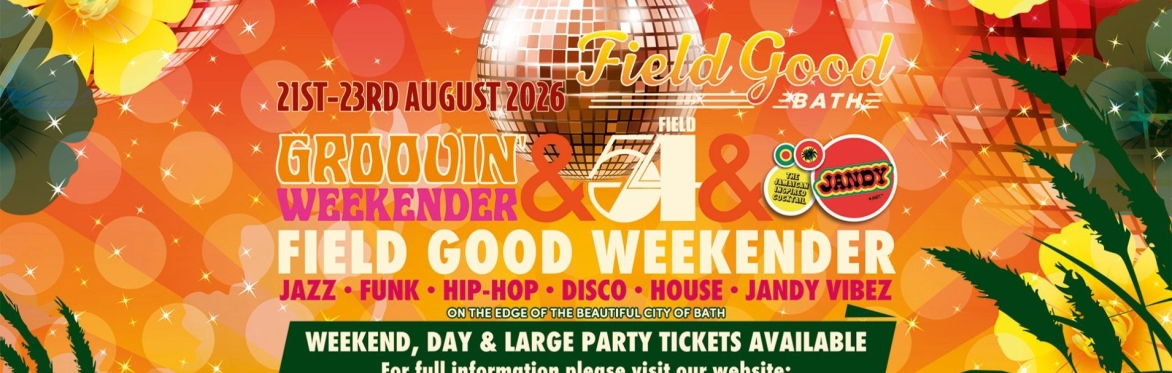 Field Good Weekender James Morten Groove Den & Moodena